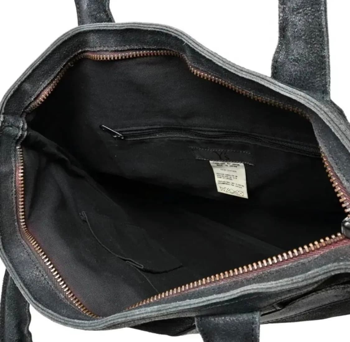 요지 야마모토 와이즈 사이드 버클 스트랩 토트백 상품이미지3