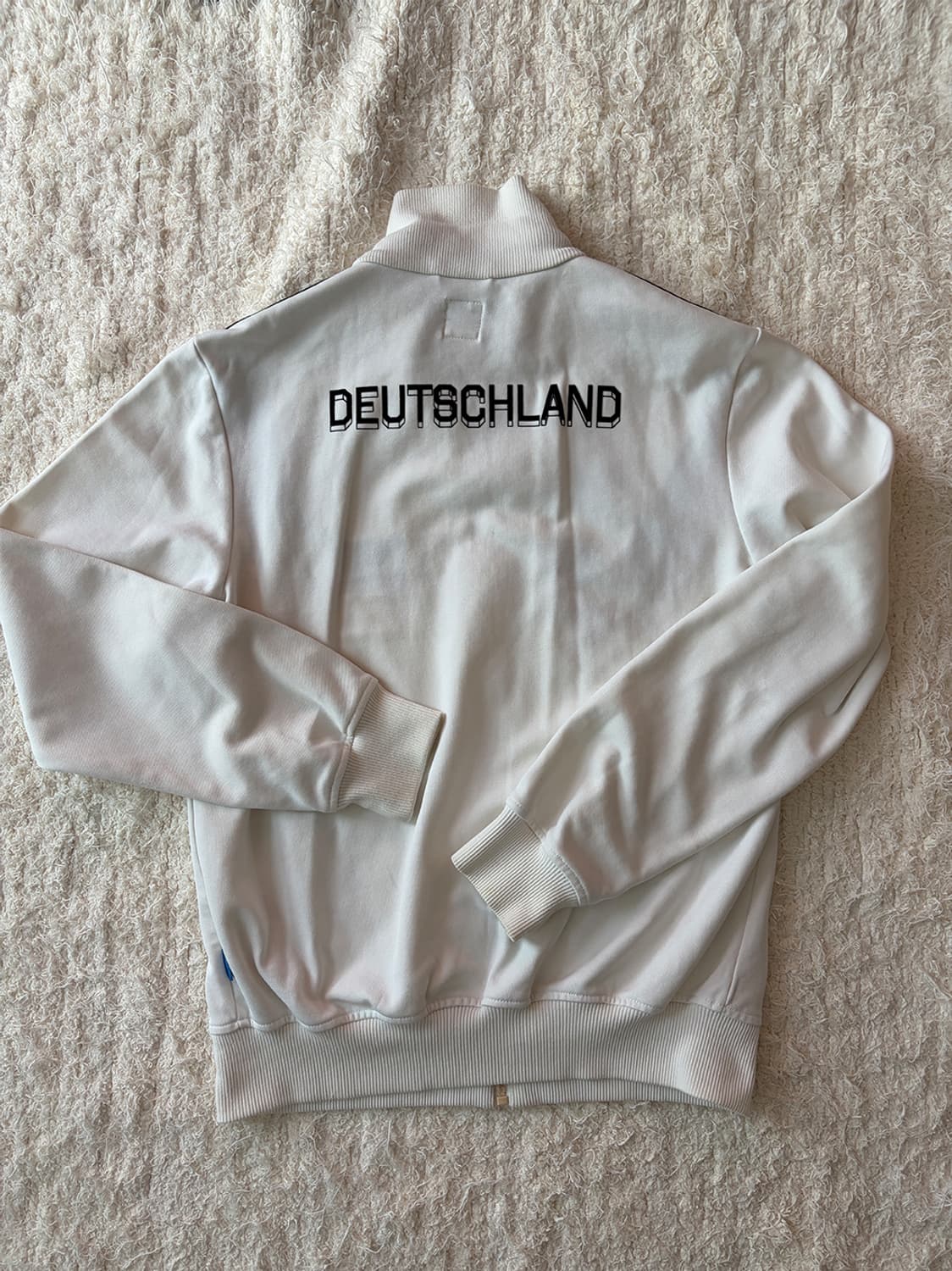 아디다스 아이보리 연카키 베켄바우어 트랙탑 져지 상품이미지6