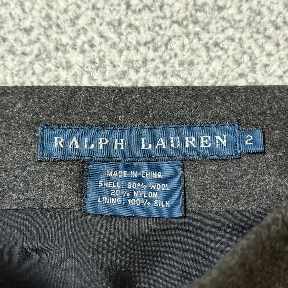 폴로 랄프로렌 울 스커트 2사이즈 상품이미지4
