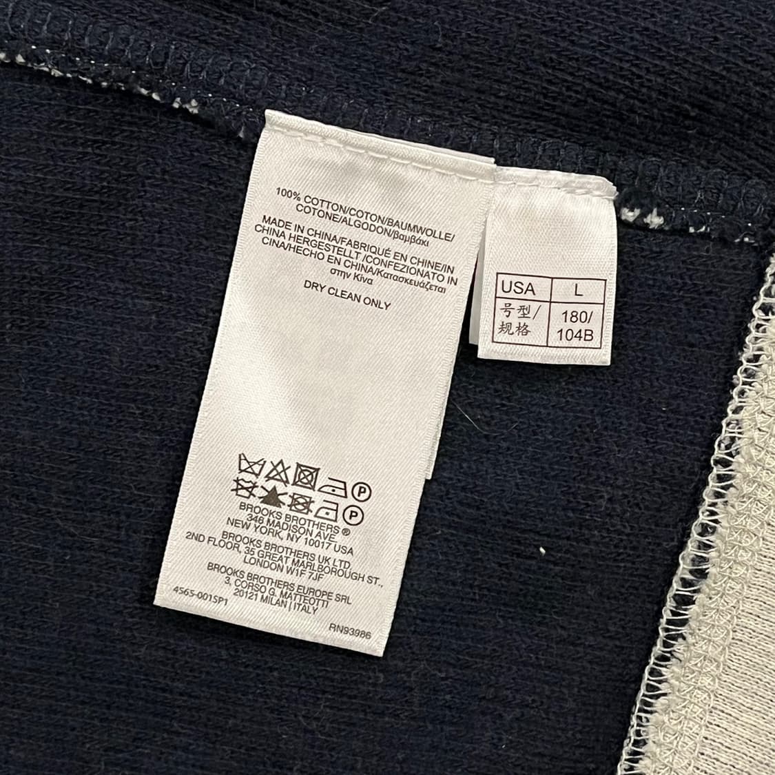 [정품/L] 브룩스 브라더스 그레이 가디건 b18 상품이미지6