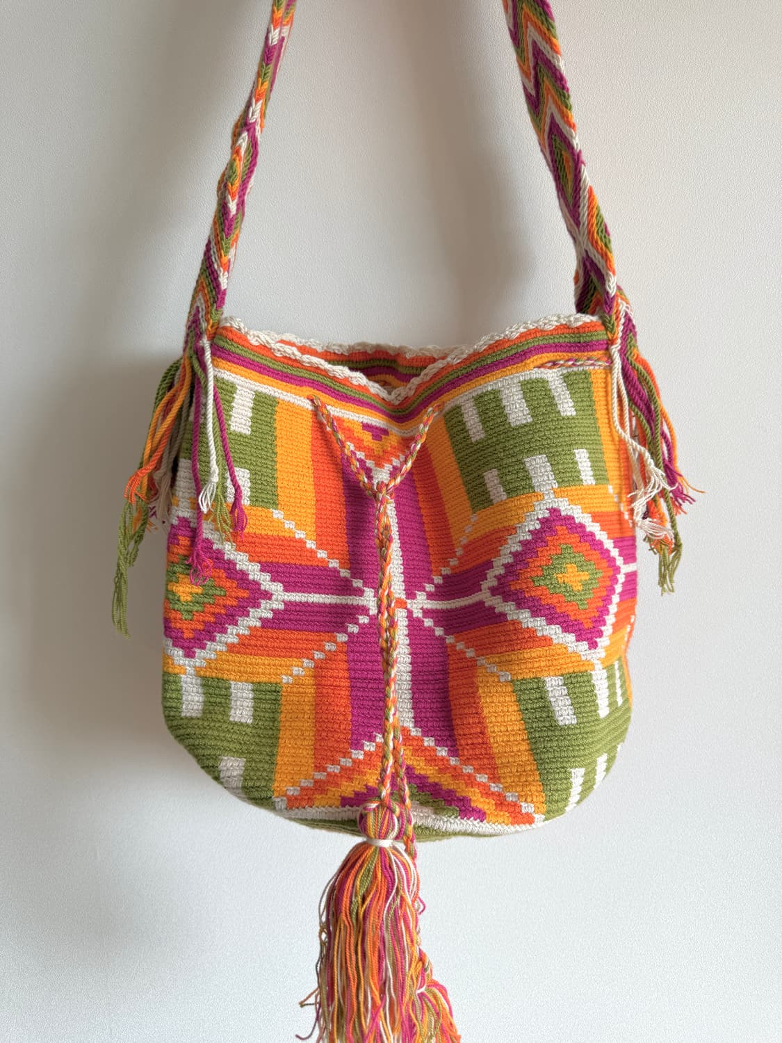 Pre owned 나바호 니팅 크로스백 상품이미지2