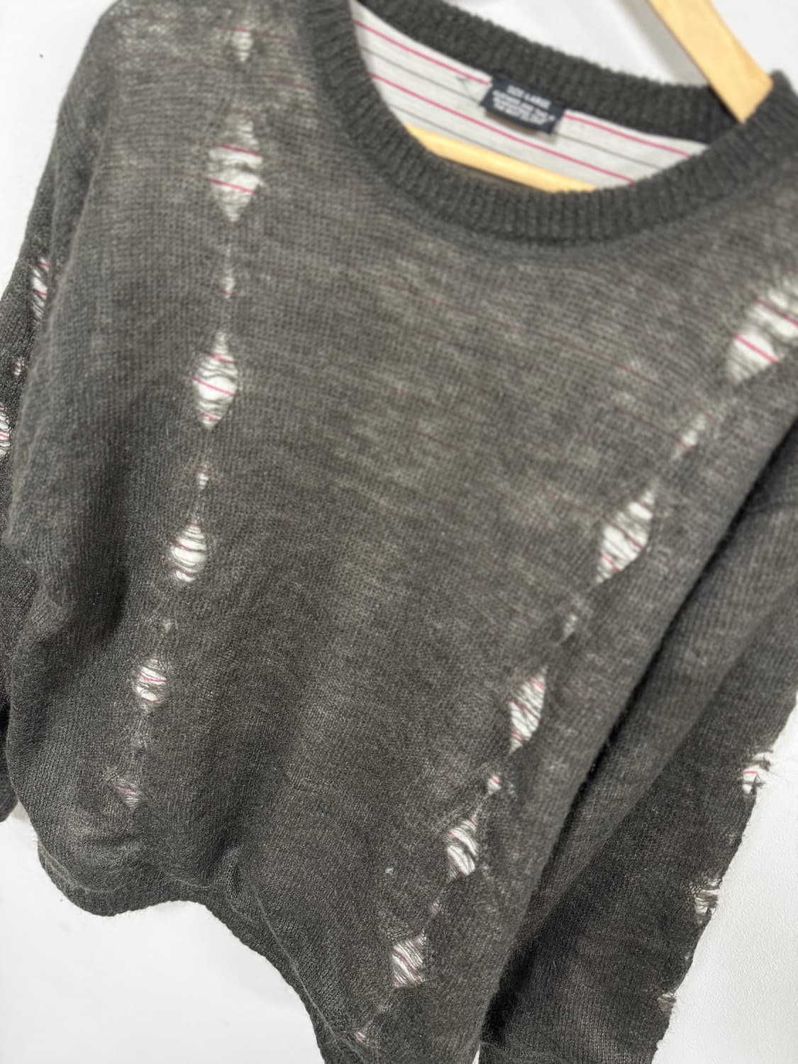 모헤어 데미지 니트 상품이미지3