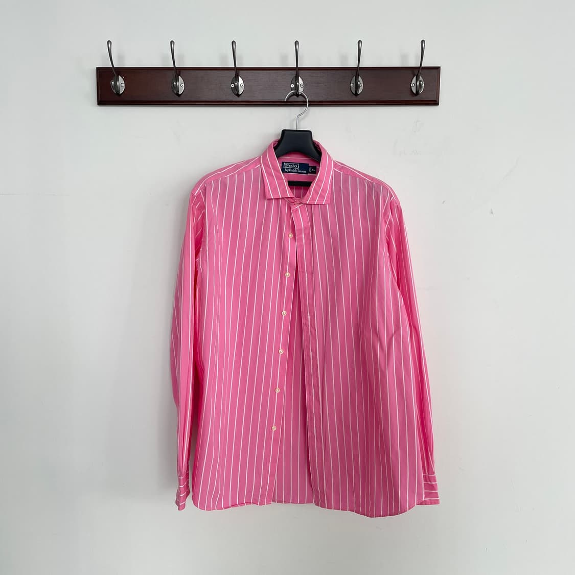 폴로 랄프로렌 핑크 스트라이프 셔츠 상품이미지2