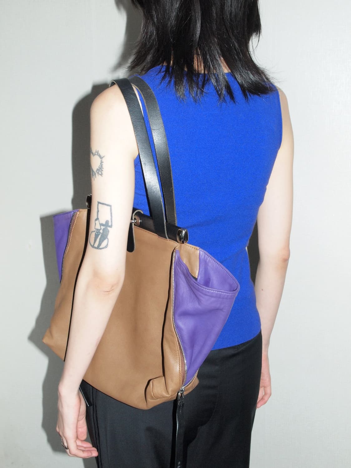 2 Face Leather Shoulder Bag 상품이미지2