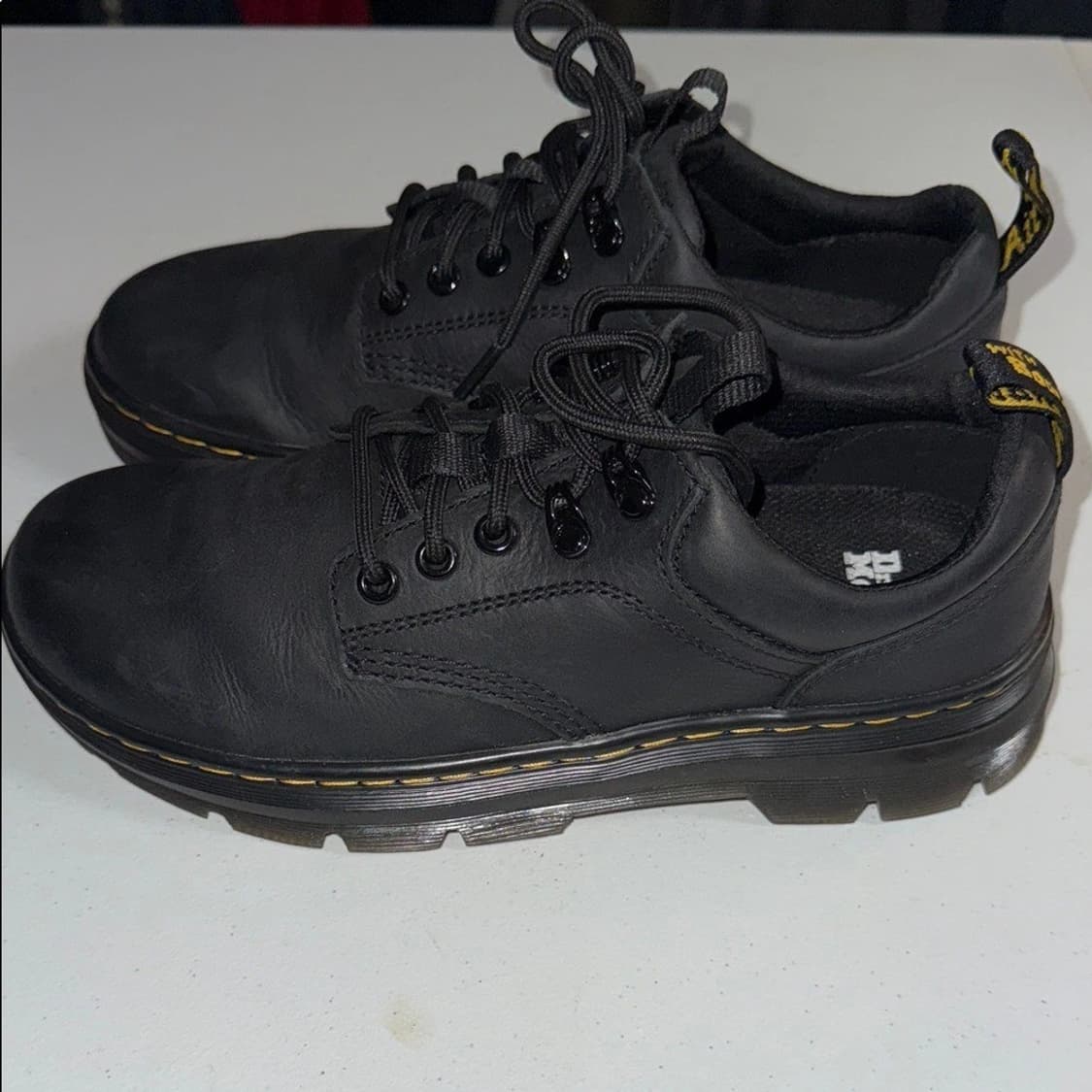 닥터마틴 리더 와이오밍 레더 유틸리티 슈즈 블랙 260 상품이미지4