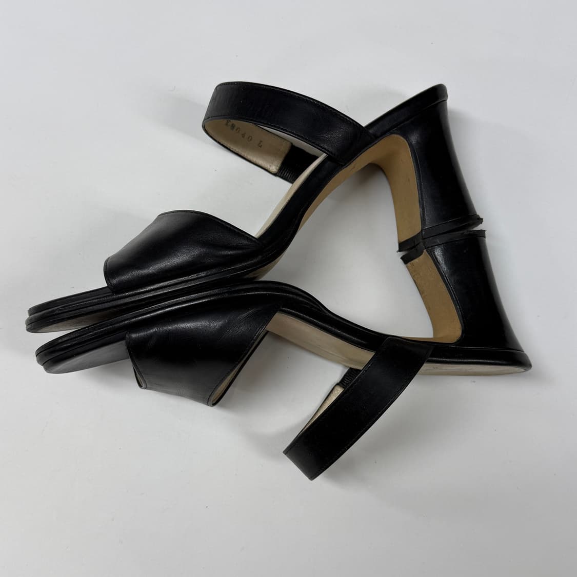90s Margaret Howell double strap sandals 상품이미지7