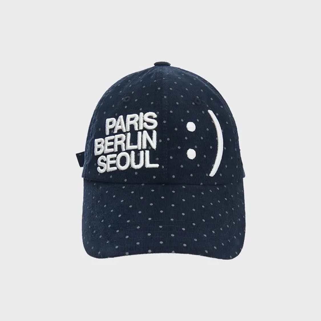 더뮤지엄비지터 스마일 로고 볼캡 상품이미지2