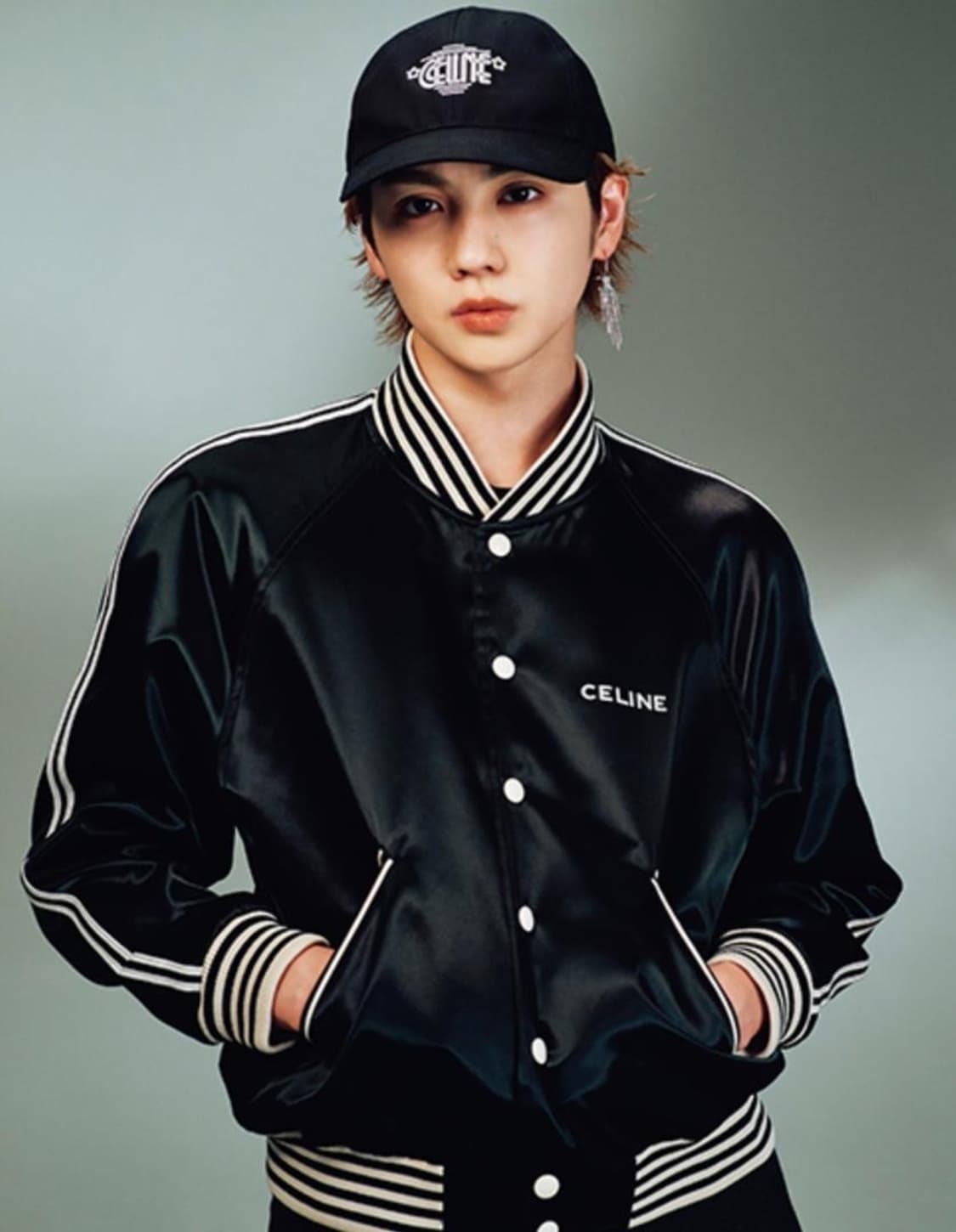 [BTS 뷔님 착용] 셀린느 23fw 임브로이더리 새틴 테디 자켓 상품이미지2