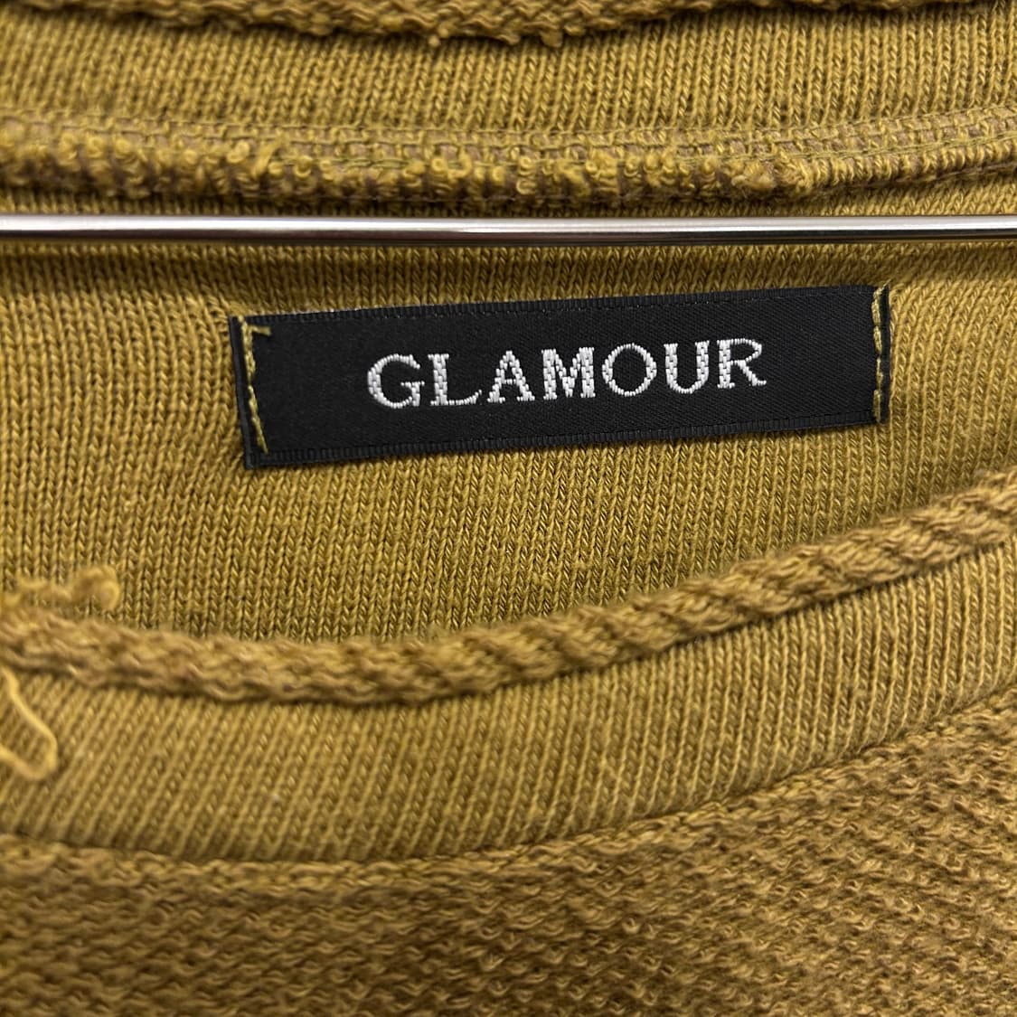 GLAMOUR 루즈핏 그런지 니트 롱슬리브 상품이미지3