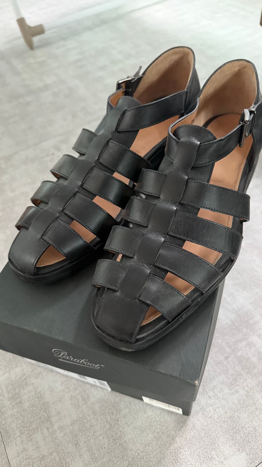 paraboot peret aragon 파라부트 페렛 아라곤 블랙 7.5 상품이미지1