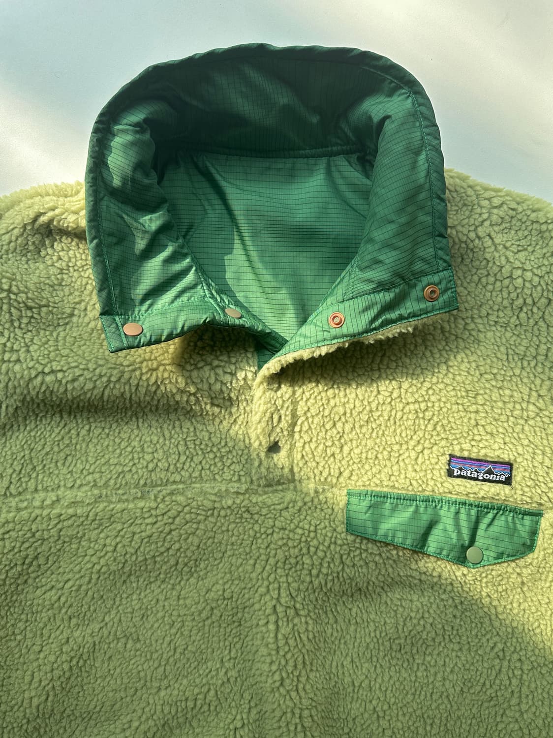 파타고니아 리버시블딥파일 신칠라 S 사이즈 상품이미지8