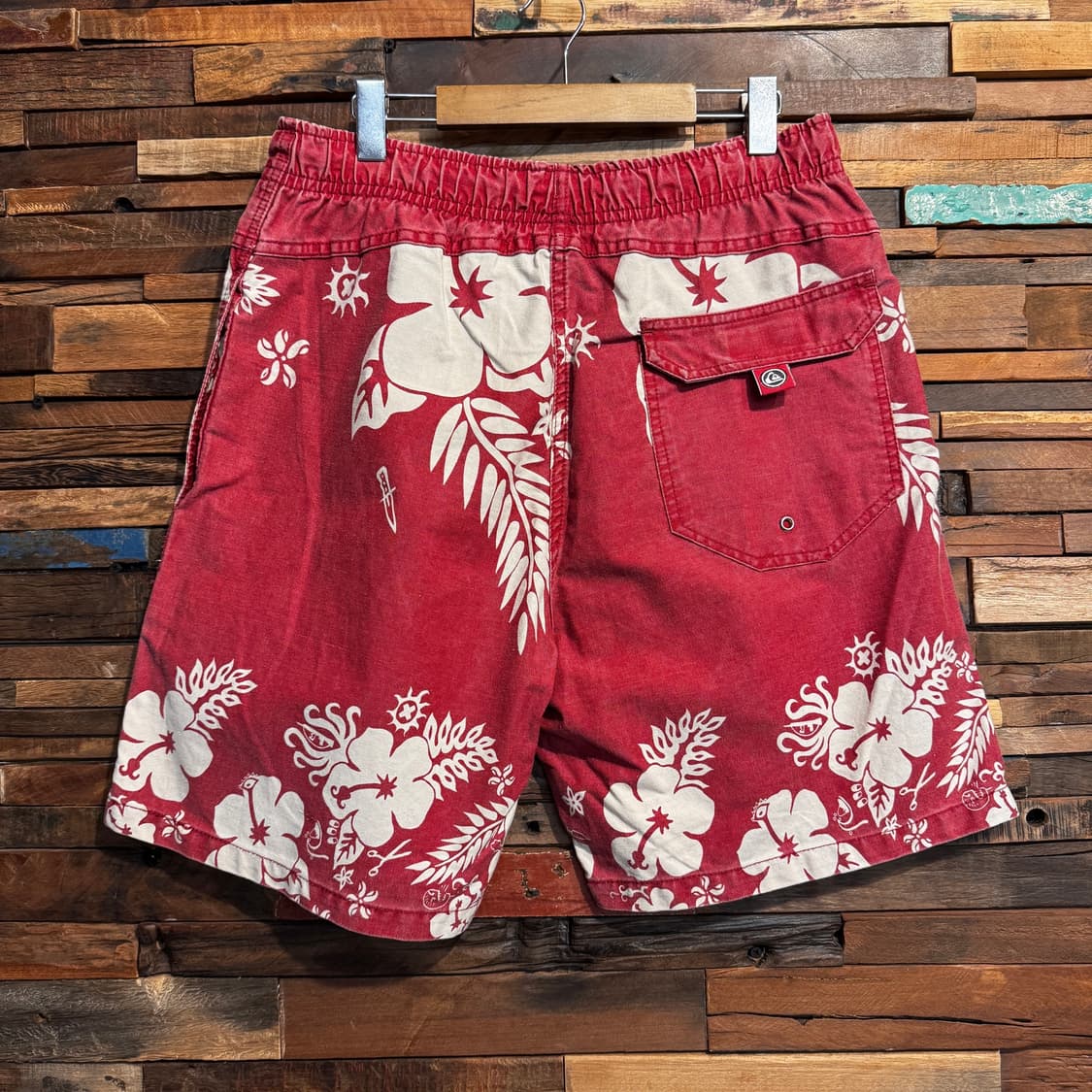 90s Quiksilver  Canvas Beach Shorts  상품이미지3