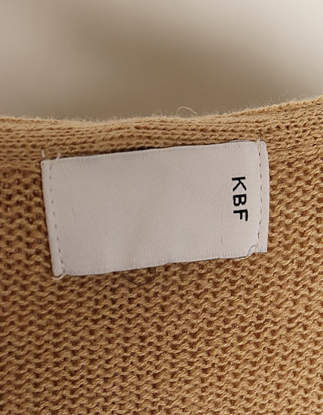  K B F LinenBlend Knit Hoodie 상품이미지4