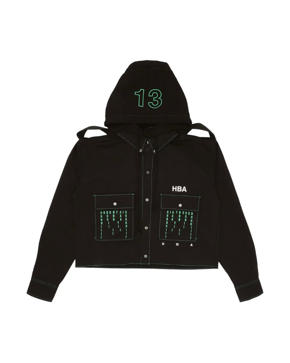 Hood by air 크롭 트러커 자켓 상품이미지1