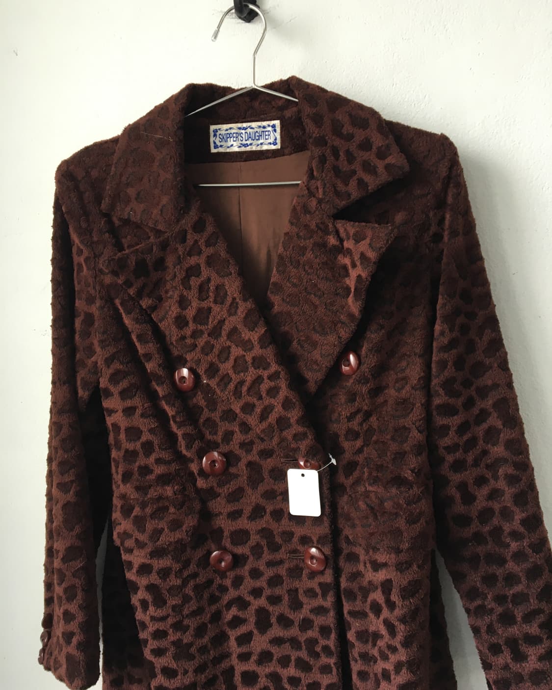 Pattern point coat 상품이미지4