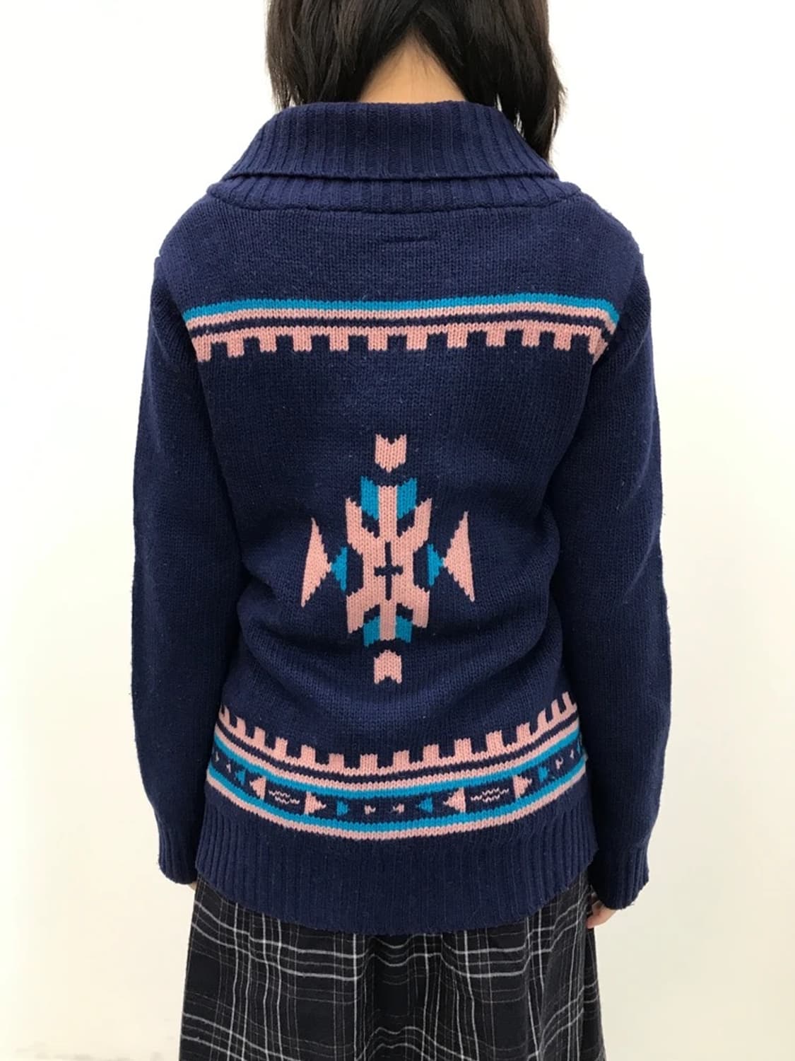 Roxy Wool Blend Pattern Cardigan 상품이미지2