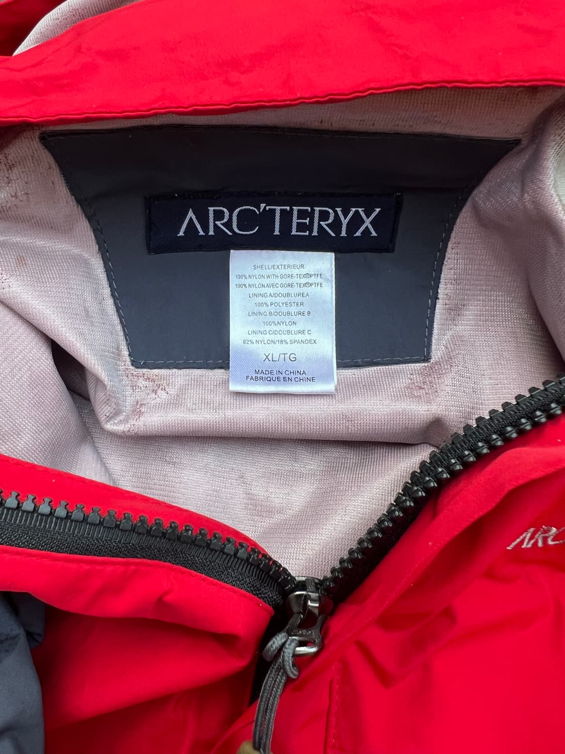 ARCTERYX JACKET RED 상품이미지3