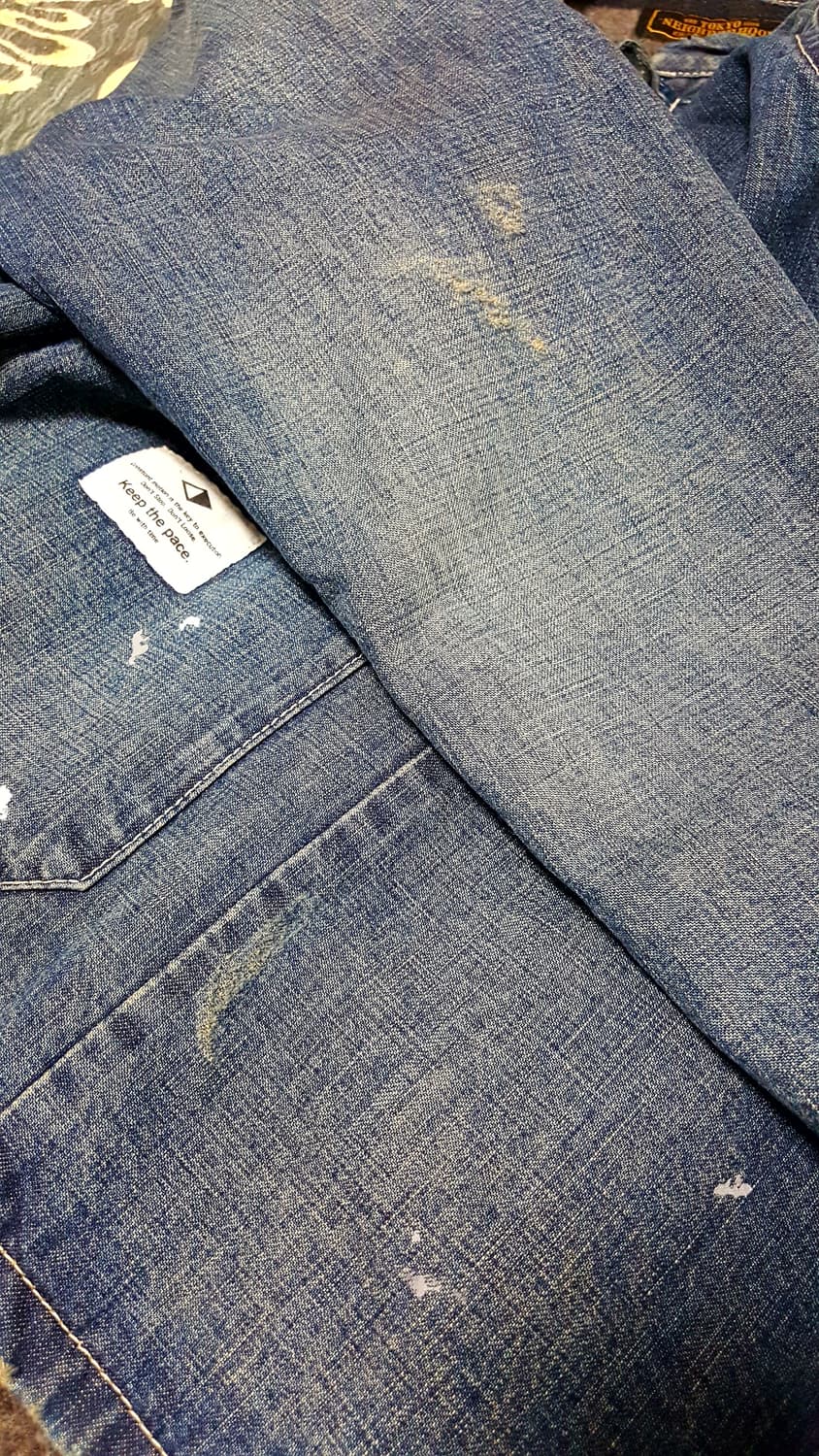 네이버후드 X 매드니스 16AW 쿵푸 데님 자켓 상품이미지5