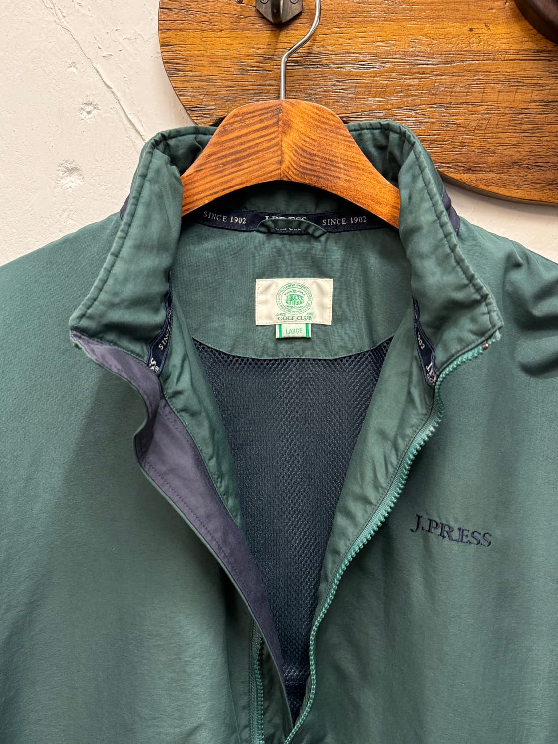 J.PRESS Nylon Mesh-Lined Zip-Up Jacket 상품이미지5