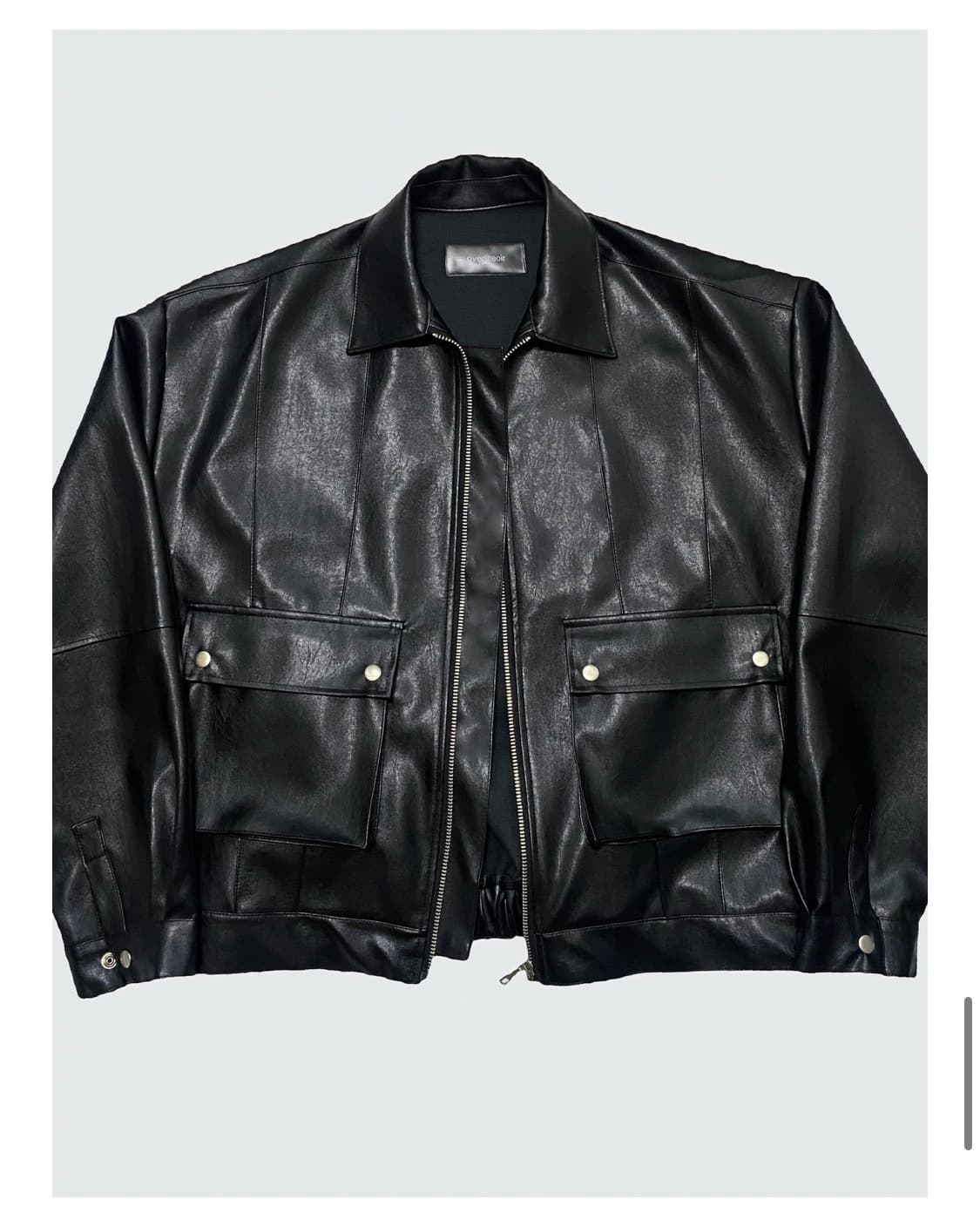 백예린 더와르 레더 자켓 상품이미지2