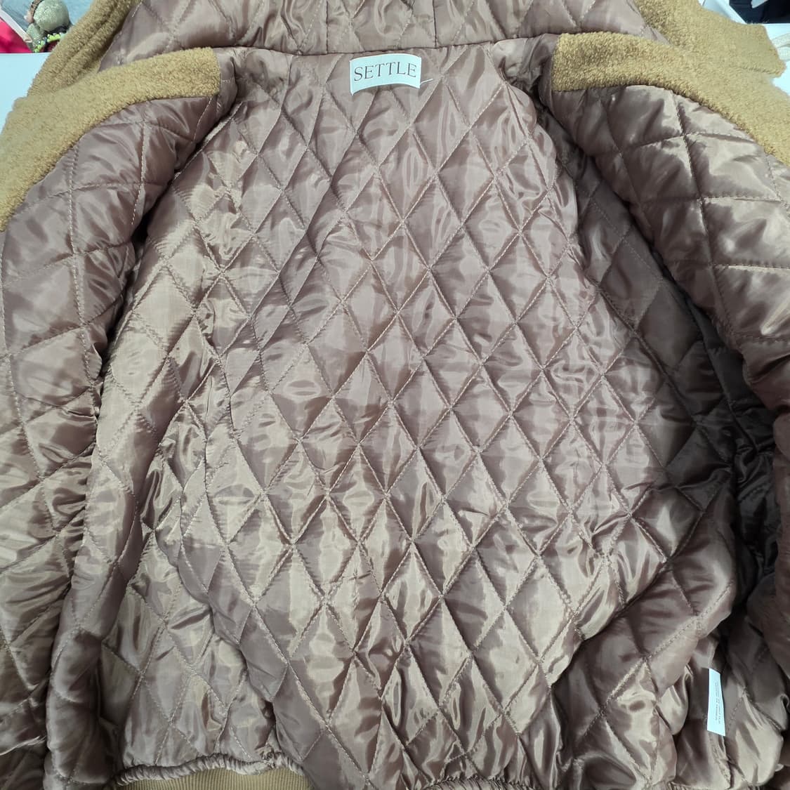 0732 [SETTLE] 남성 후드 더플 떡볶이 보아자켓 상품이미지5