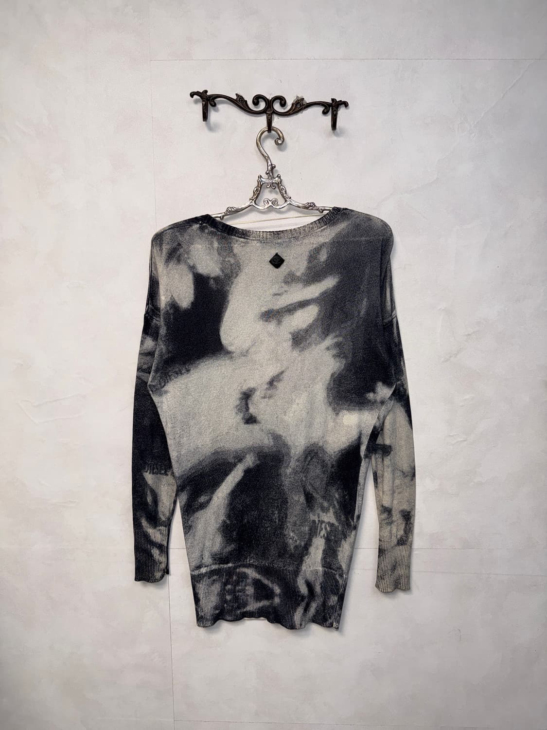 DIESEL black tie dye loose cardigan  상품이미지4