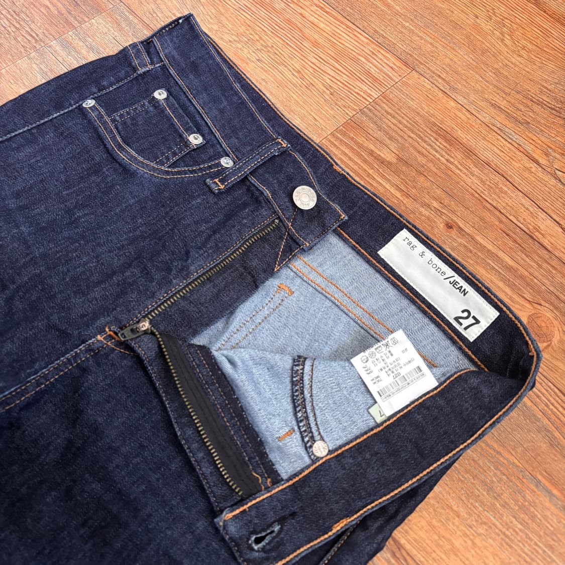 새제품급 27 랙앤본 미국 수입 정품 스판 데님 청바지 스키니진  상품이미지3