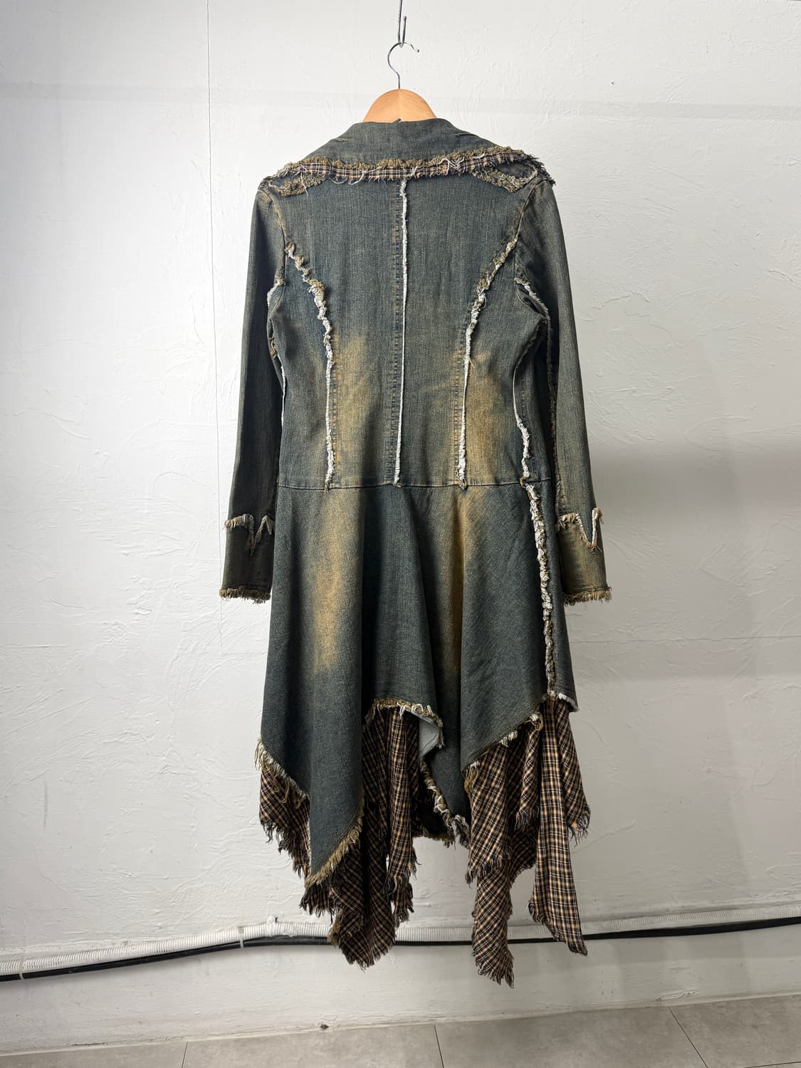 Dreamkey 컷오프 데님 코트 상품이미지6