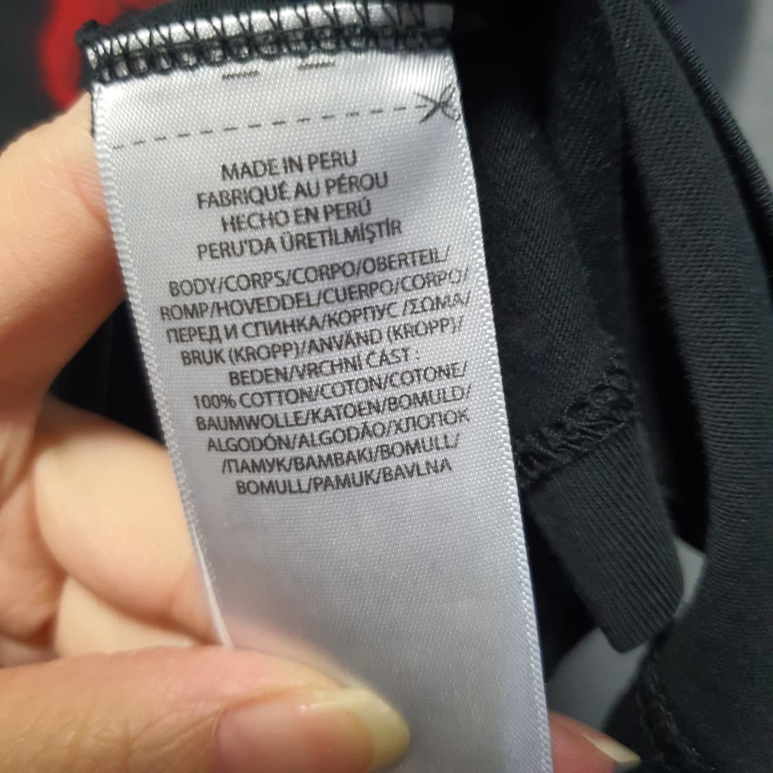 폴로 랄프로렌 빅포니 반팔티 블랙  상품이미지4