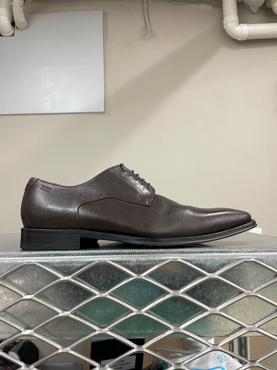 휴고보스 레더 로퍼 브라운 us8 (gr-4502) 상품이미지4