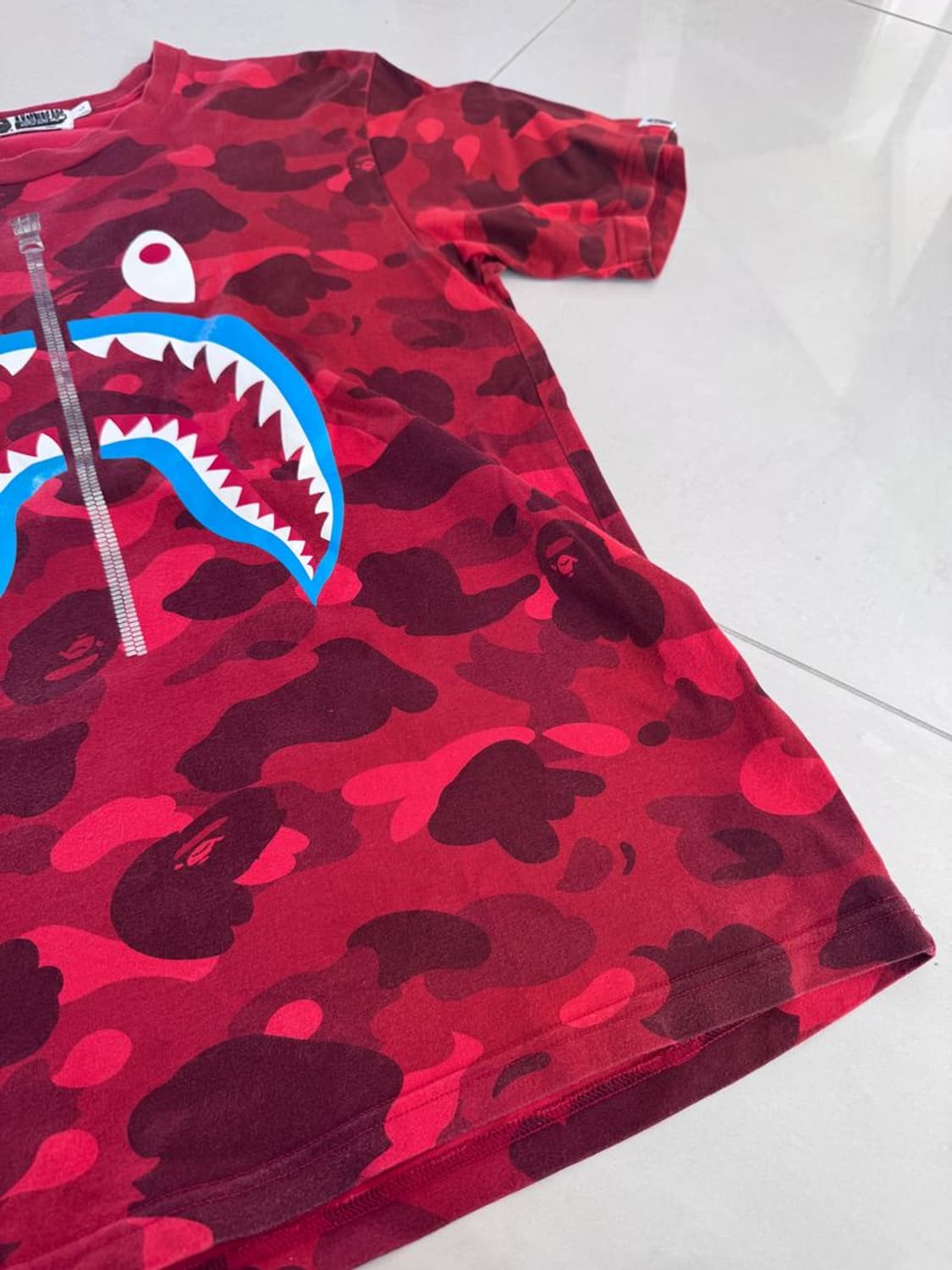 BATHING APE CAMO HEAD TEE  카모 헤드 티셔츠 상품이미지3