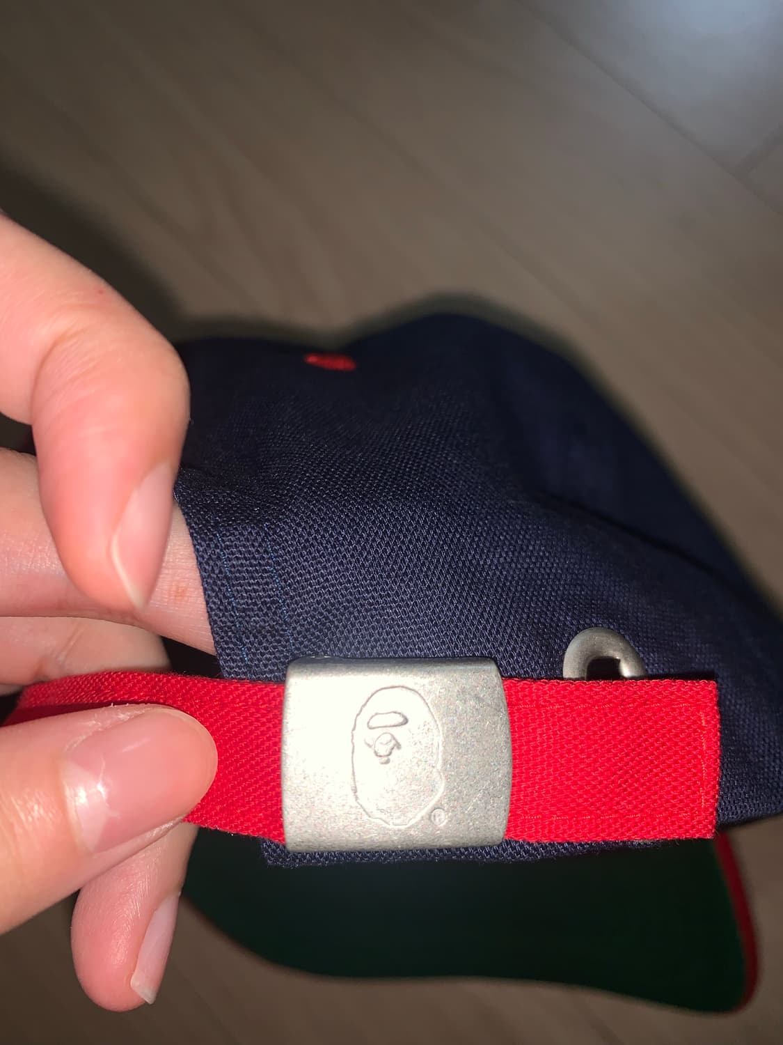 베이프 BAPE 컬리지로고 볼캡 상품이미지5