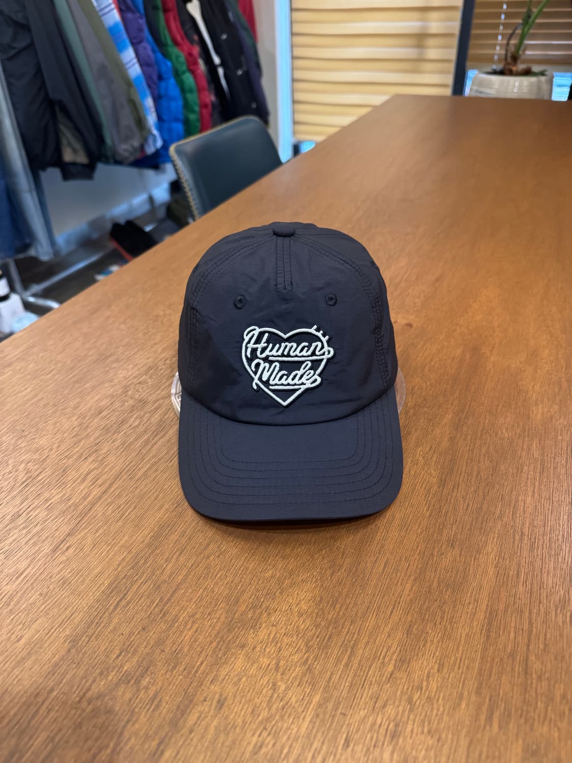 [OS] 휴먼메이드 5패널 나일론 캡 블랙 상품이미지1