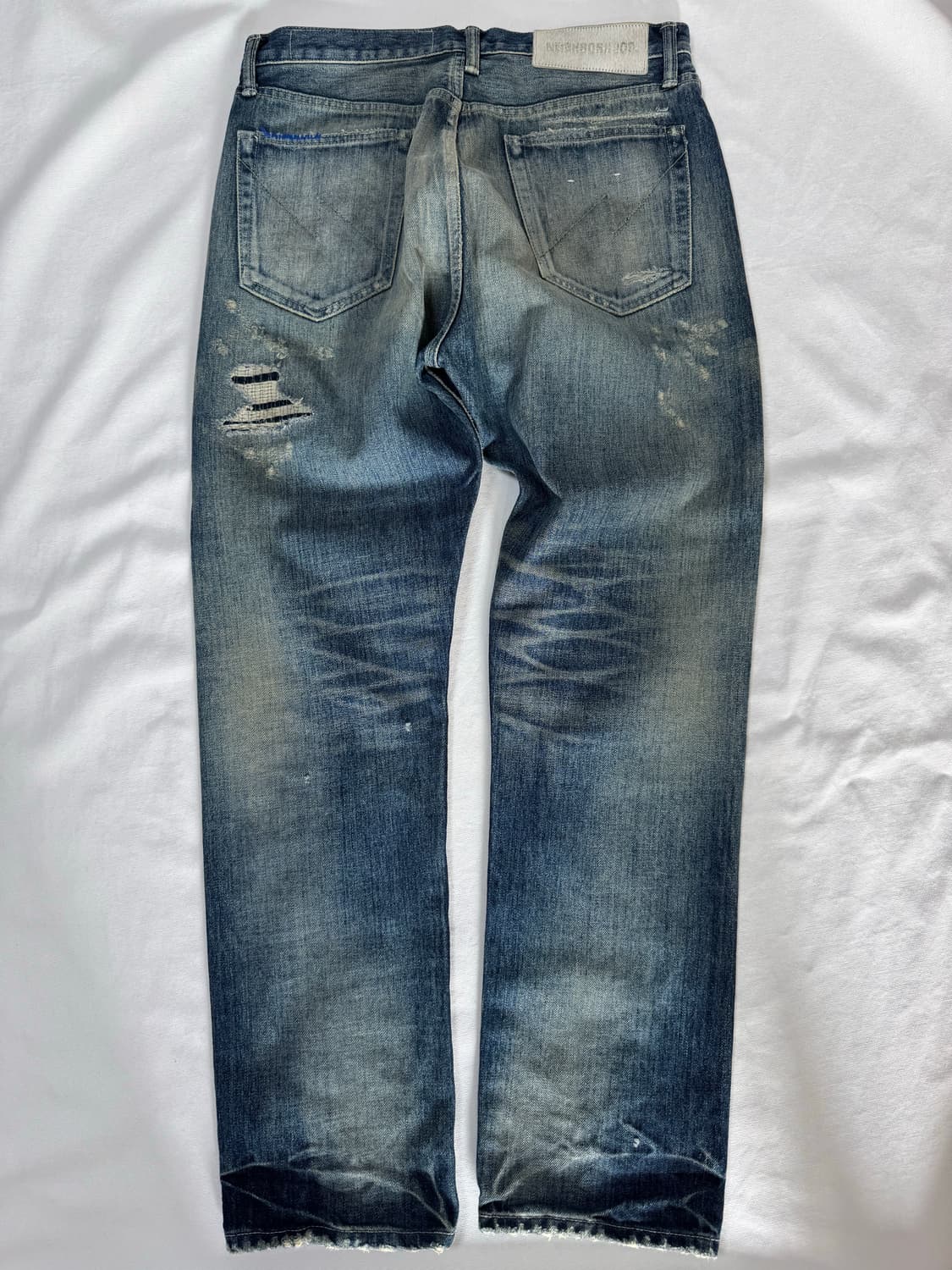 [M] 네이버후드 22aw dp mid 세비지 데님 상품이미지2