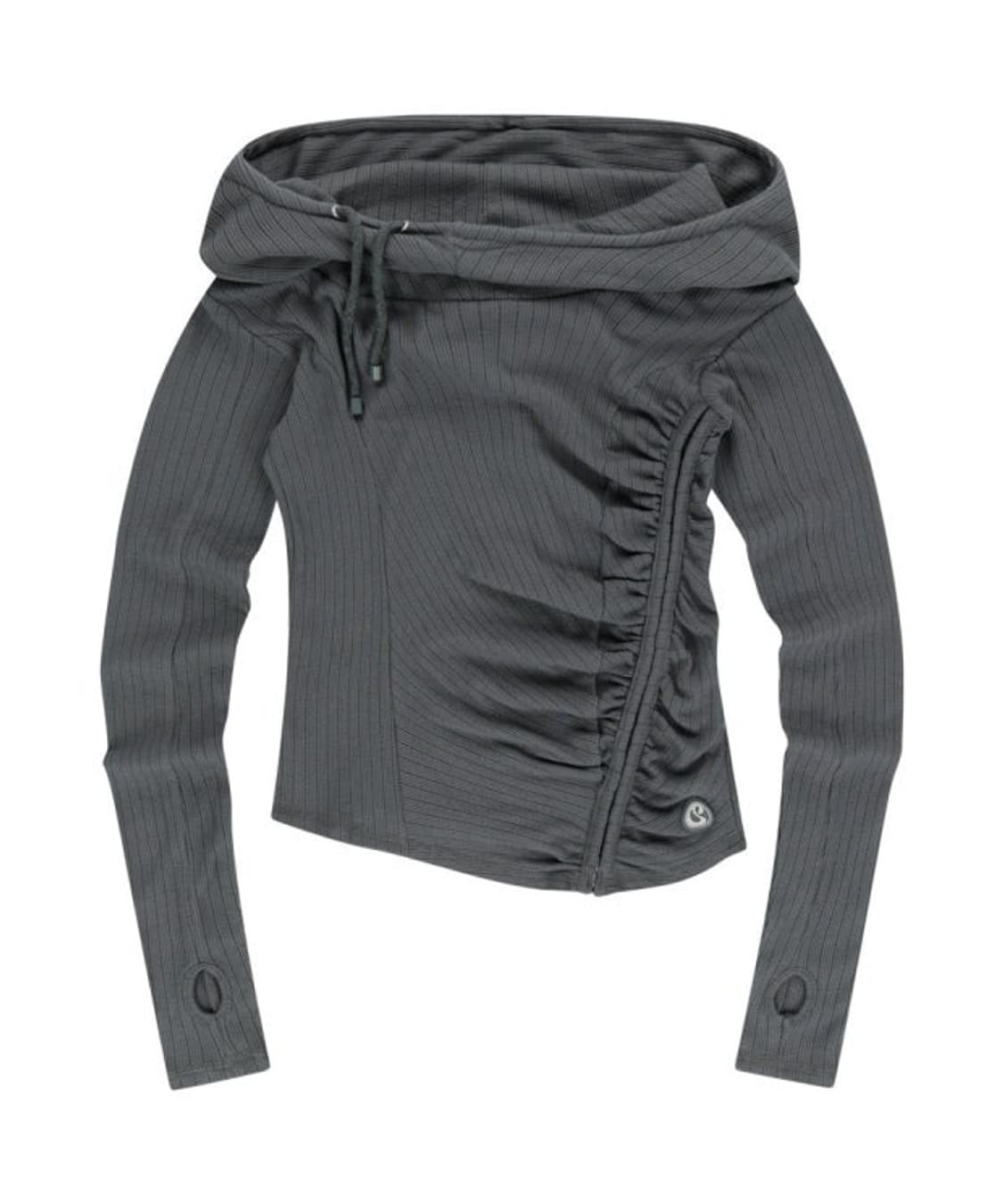 코이세이오 셔링후크후드 차콜 상품이미지1