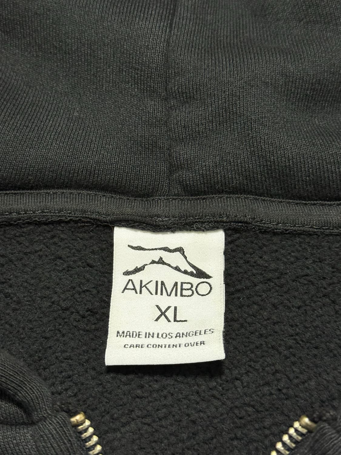 아킴보클럽 NY 누들 양키스 후드집업 블랙 XL 상품이미지4