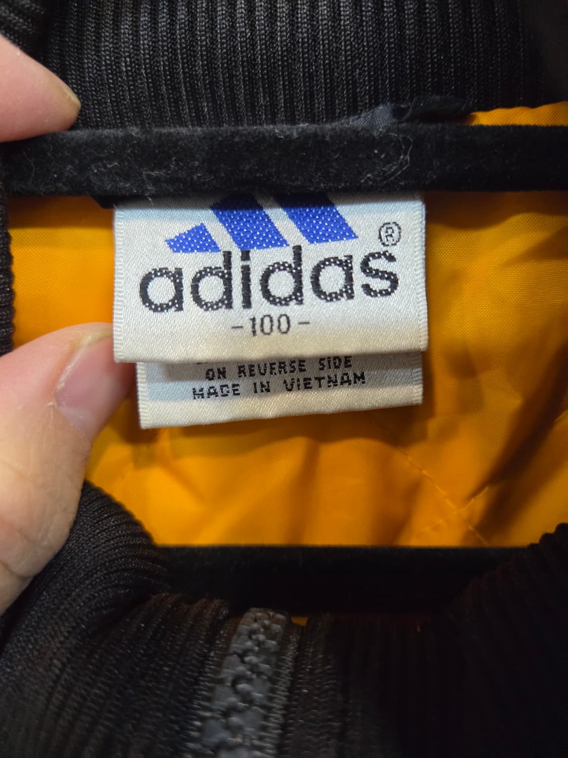 아디다스 올드스쿨 빅트레포일 백로고 안감퀄팅 자켓 L 상품이미지3