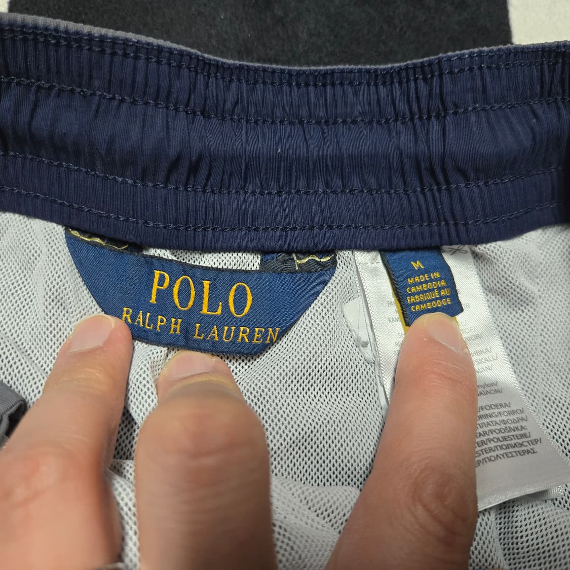 M 폴로랄프로렌 스윔팬츠 그레이 상품이미지3