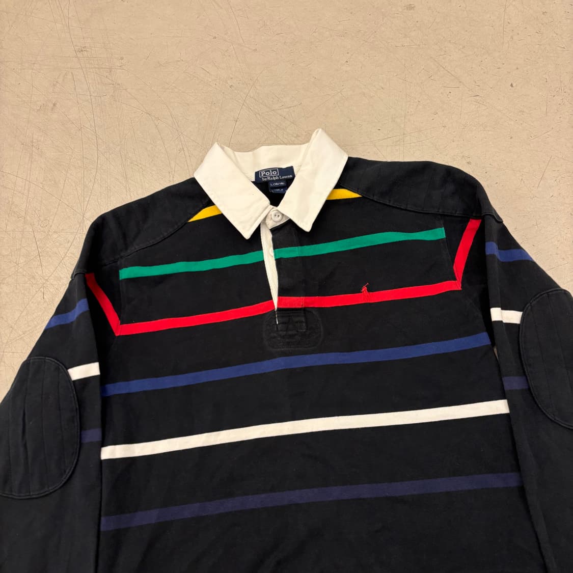 폴로 랄프로렌 스트라이프 럭비티 상품이미지2