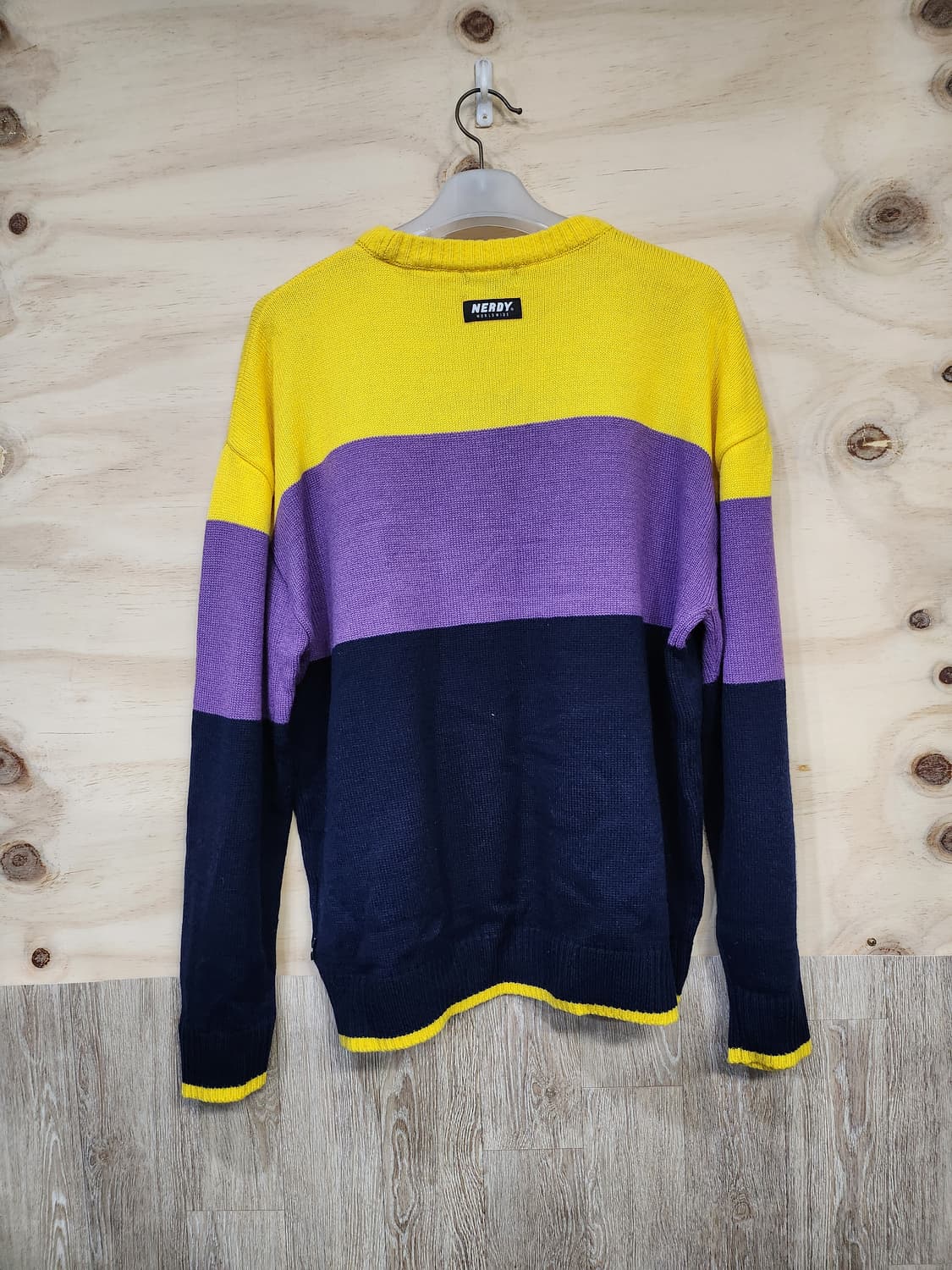 682) 널디 NERDY 컬러 블록 니트 상품이미지2