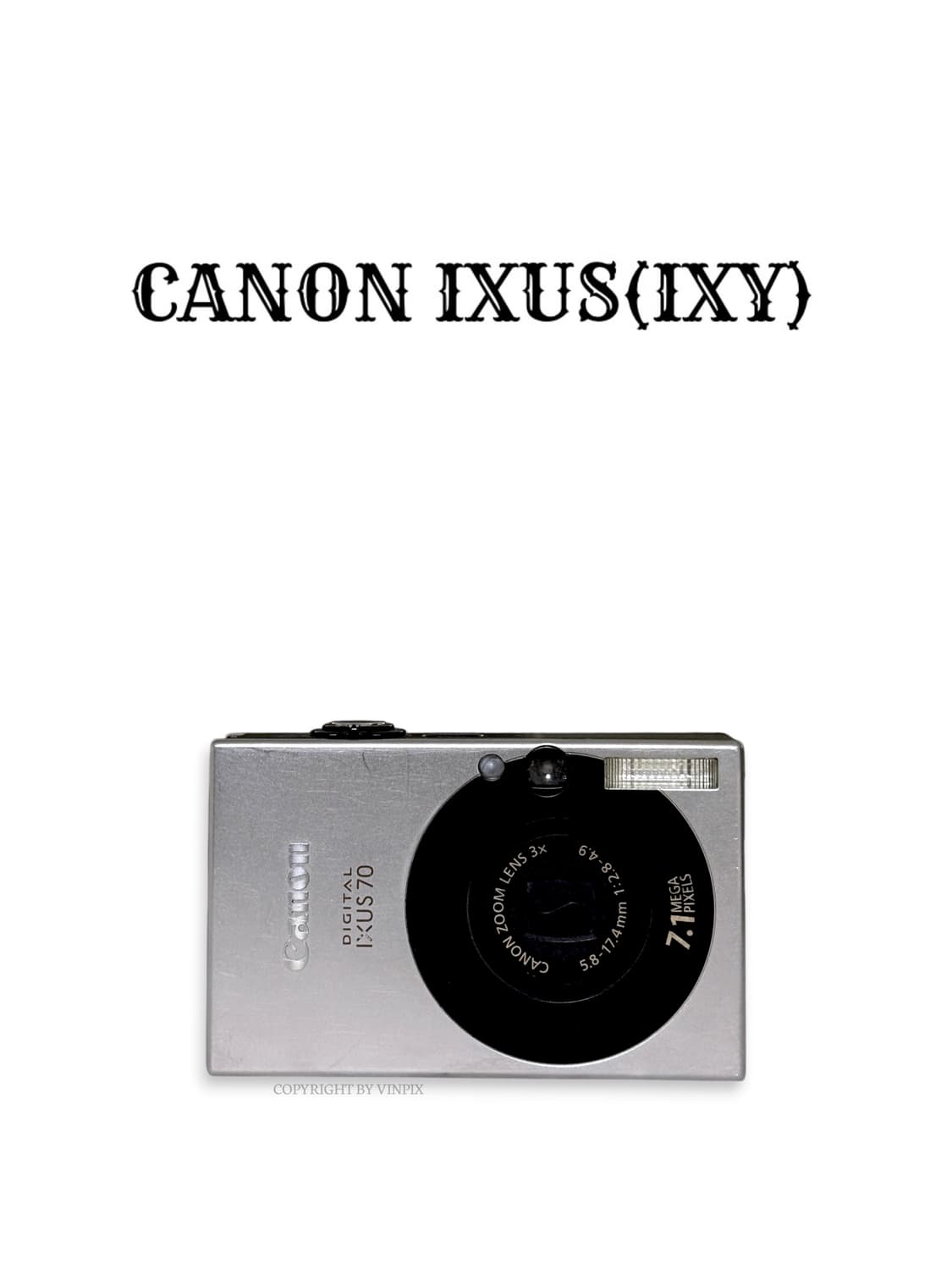 캐논 익서스 70(ixus 70) 디지털 카메라 디카 상품이미지1