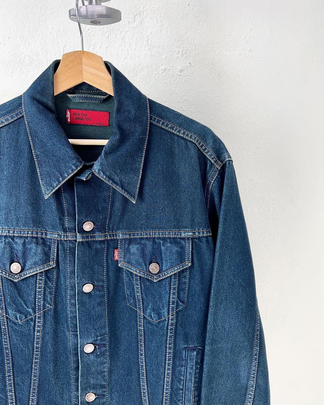 리바이스 인디고 레드탭 데님 트러커 자켓 상품이미지2