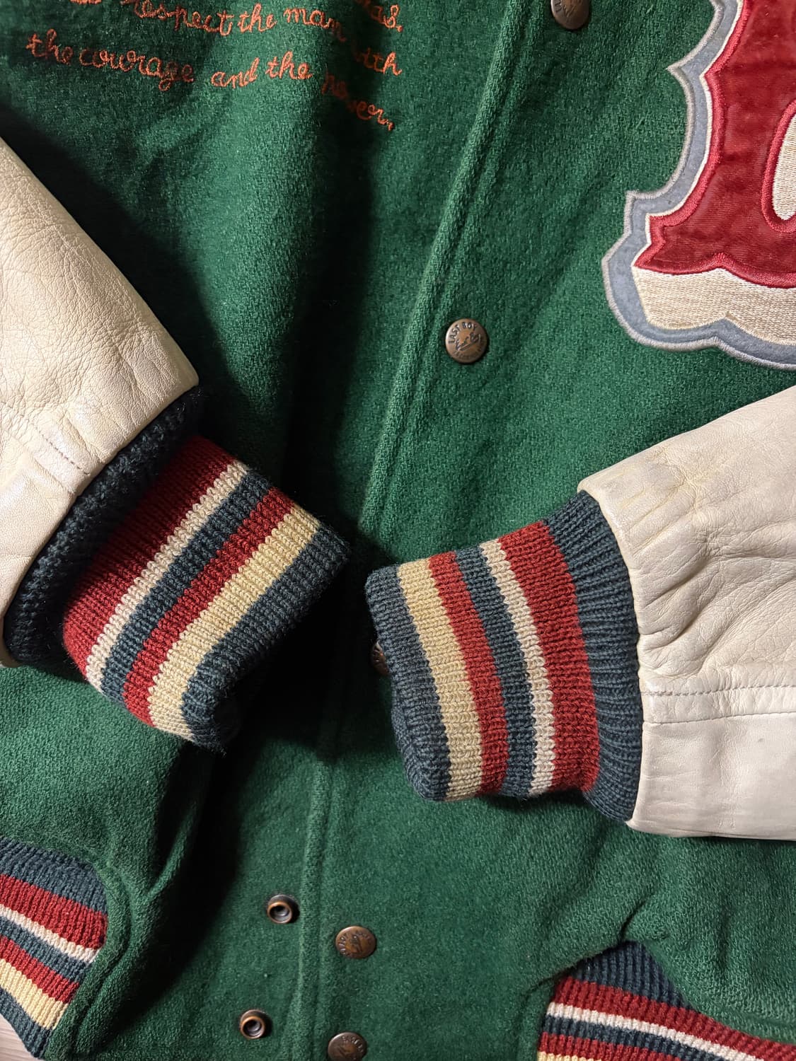 East Boy 빈티지 바시티 상품이미지2