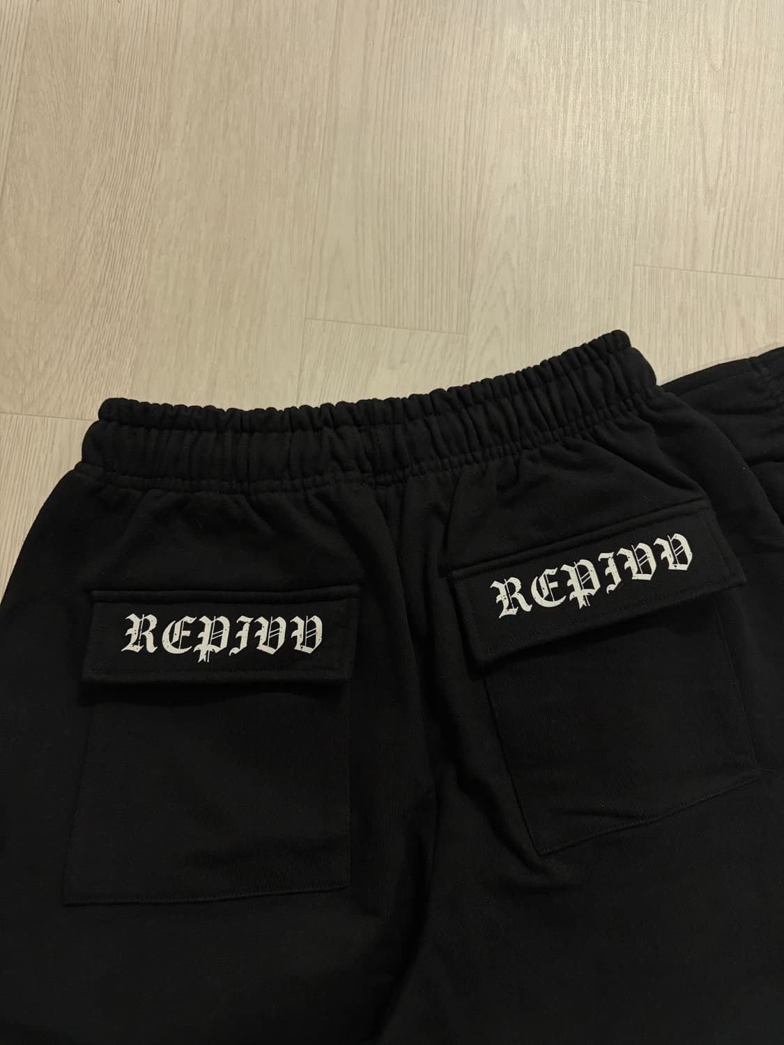 레피브 블랙 카고 조거팬츠 상품이미지4