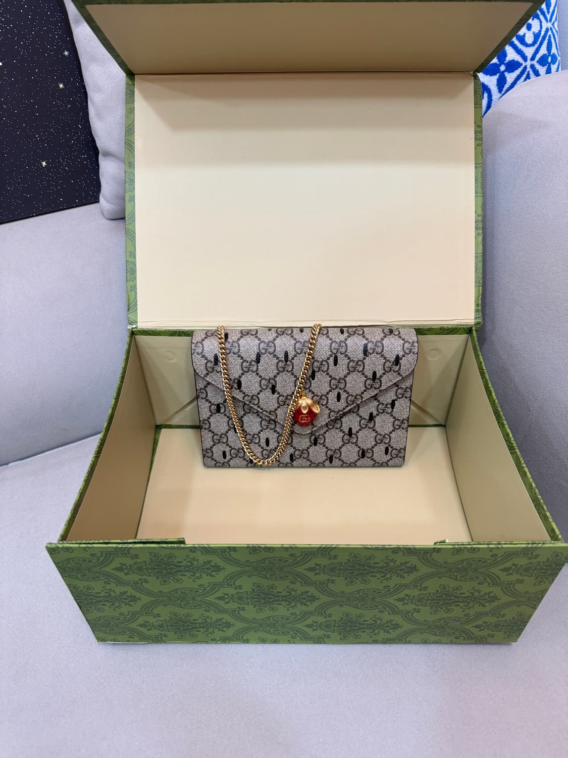 새상품급 구찌 스트로베리 미니백  상품이미지1