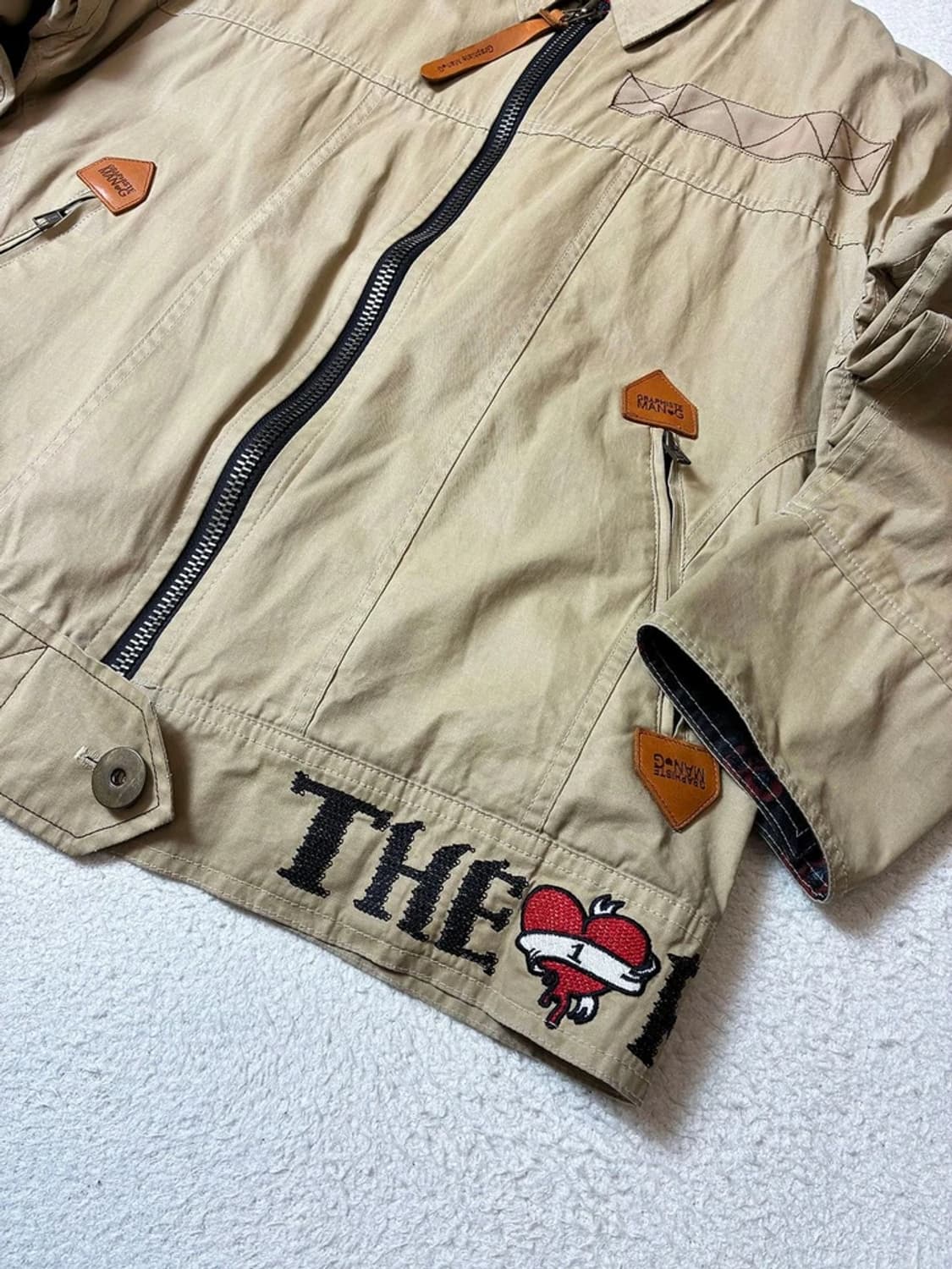 그라피스트 만지 레이어드 헌팅 자켓 PN7344 상품이미지3