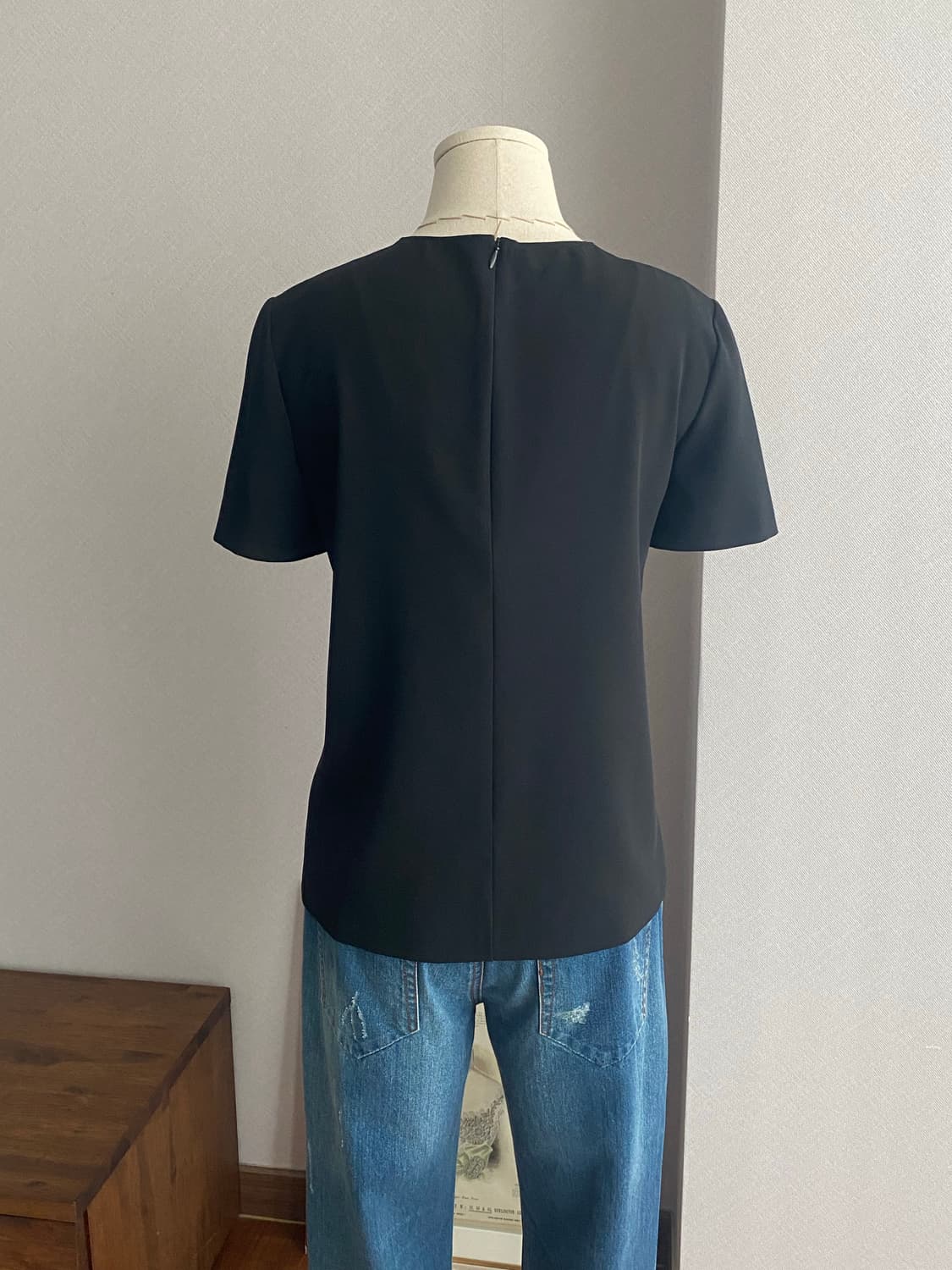 MOSCHINO 모스키노 반팔 블라우스(38) 상품이미지4