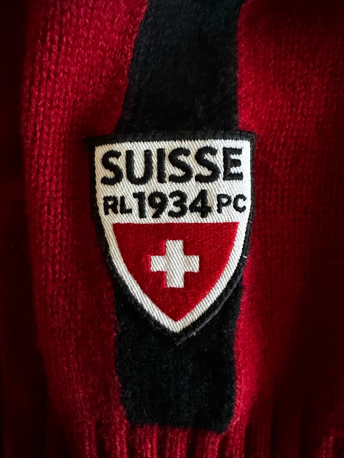 폴로 랄프로렌 빅포니 스위스 니트 집업 M 상품이미지3