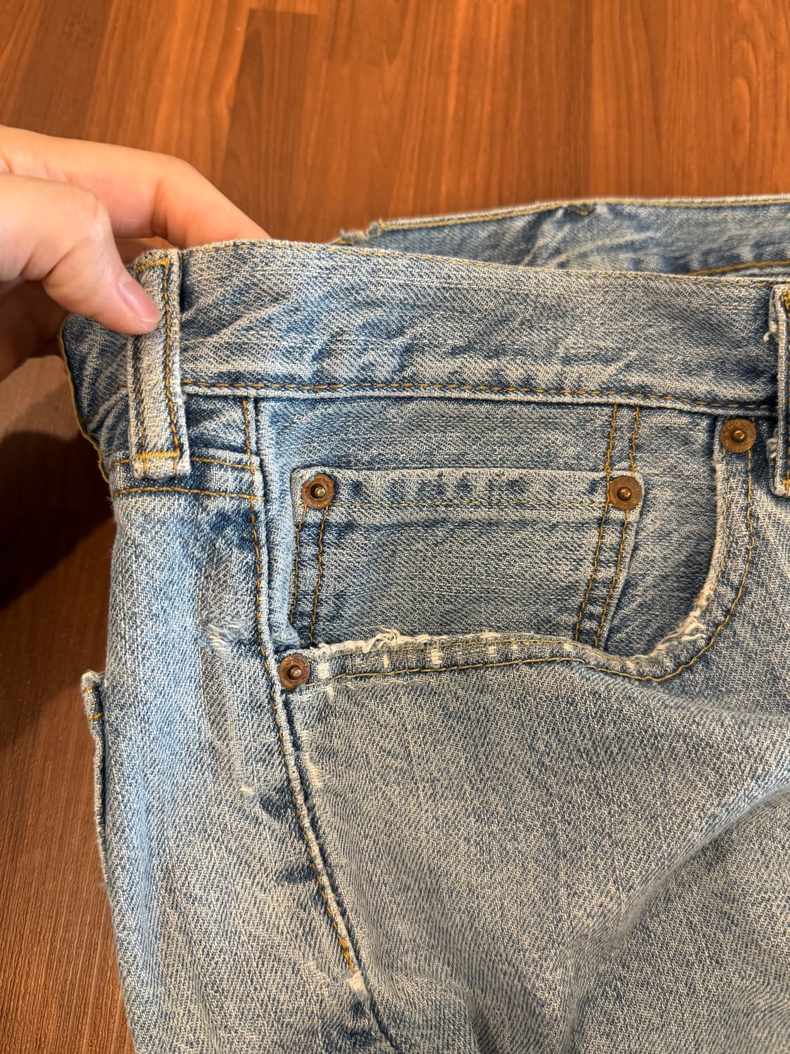 Levis 리바이스 505 데님 쇼츠 (39inch) 상품이미지8
