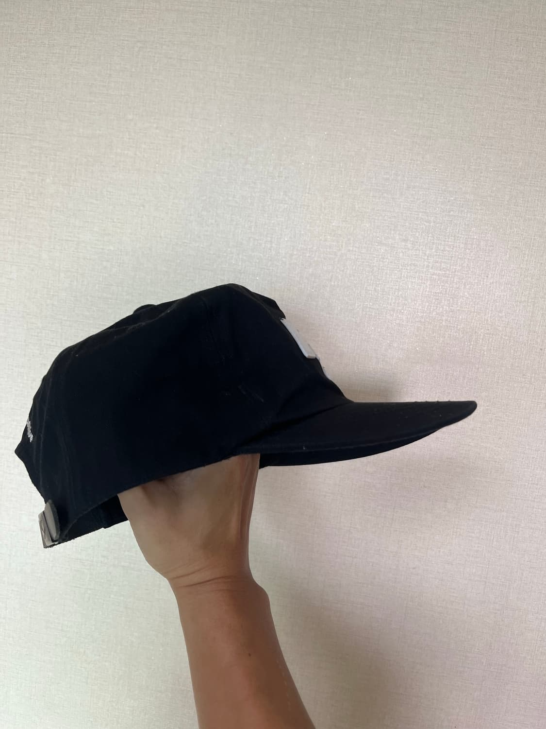 그램아운스파운드 RA Font 5-Panel Cap_Black 상품이미지4